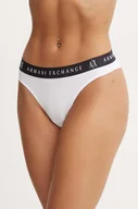 Majtki damskie - Armani Exchange brazyliany kolor biały 947028 CC502 - miniaturka - grafika 1