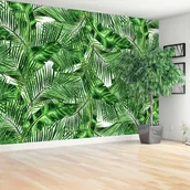Fototapety - Fototapeta Tropikalne liście - miniaturka - grafika 1