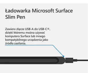 Microsoft Ładowarka do Surface Slim Pen - Części i akcesoria do laptopów - miniaturka - grafika 2
