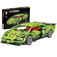 Klocki - KLOCKI KONSTRUKCYJNE LAMBORGHINI HURACAN 499 ELEMENTÓW - miniaturka - grafika 1