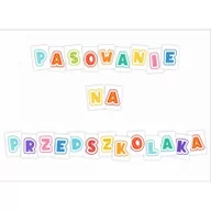 Dekoracje i nakrycia stołu na imprezę - LearnHow Litery dekoracyjne A4 Pasowanie na przedszkolaka - miniaturka - grafika 1