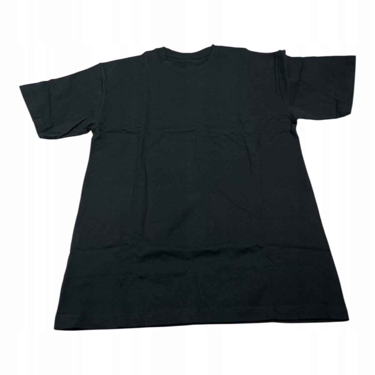 Koszulka męska czarna S - klasyczny T-shirt 100% bawełna
