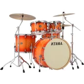 Instrumenty perkusyjne - Tama Shell Kit5 Superstar Classic Tangerine Lacquer Burst zestaw perkusyjny - miniaturka - grafika 1