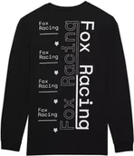 Koszulki męskie - t-shirt FOX RACE SPEC LS PREMIUM TEE Black - miniaturka - grafika 1