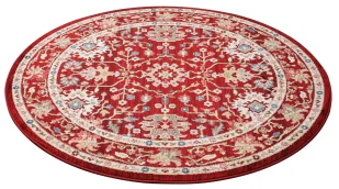 Retro czerwony dywan w perski wzór Z0-C56 - Dywany - miniaturka - grafika 1