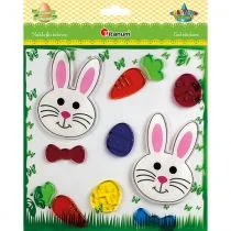 Hasta Naklejki żelowe Wielkanoc 11szt - Zabawki kreatywne - miniaturka - grafika 1