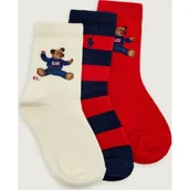 Skarpetki dla dzieci - POLO RALPH LAUREN Skarpety 3-pack SITTING BEAR - miniaturka - grafika 1