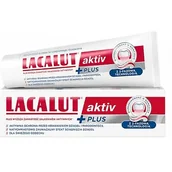 Pasty do zębów - LACALUT Pasta do zębów Aktiv PLUS z 2-fazową technologią 75 ml - miniaturka - grafika 1