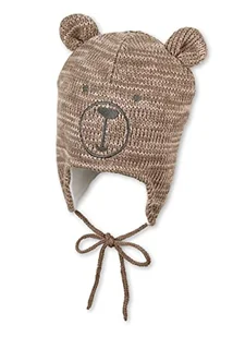 Sterntaler Dziecięca czapka z dzianiny, uniseks, brązowy, 51 - Czapki damskie - miniaturka - grafika 1