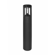Lampy ogrodowe - Lampa zewnętrzna słupek ogrodowy LED 10W Nomad OFL-52052-M-BK Italux - miniaturka - grafika 1