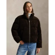 Kurtki damskie - POLO RALPH LAUREN Puchowa kurtka | Regular Fit | sztruks - miniaturka - grafika 1