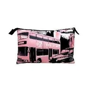 Pędzle do makijażu - W7 Duża Kosmetyczka - London Scene 8244 - miniaturka - grafika 1