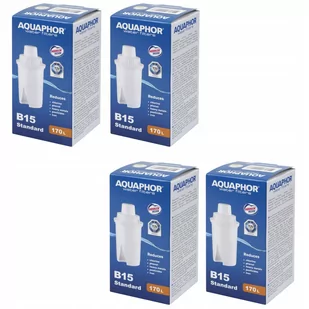 Wkład filtrujący Aquaphor B15 Standard 4 szt. - Wkłady filtrujące - miniaturka - grafika 1