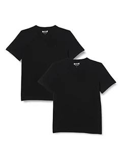 Koszulki męskie - MUSTANG męski T-shirt (2 sztuki), czarny (Black 4142), L - grafika 1