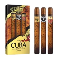 Zestawy kosmetyków męskich - SET CUBA ORIGINAL Trio I Vip Men EDT spray 35ml + Royal EDT spray 35ml + Gold EDT spray 35ml - miniaturka - grafika 1