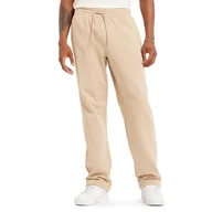 Spodnie sportowe męskie - Spodnie New Balance MP44587SNW - beżowe - miniaturka - grafika 1