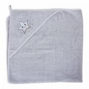 Okrycia kąpielowe dla dzieci - Ceba Baby Ręcznik dla niemowlaka 100x100 Star - miniaturka - grafika 1