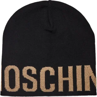 Moschino Wełniana czapka - Czapki damskie - miniaturka - grafika 1