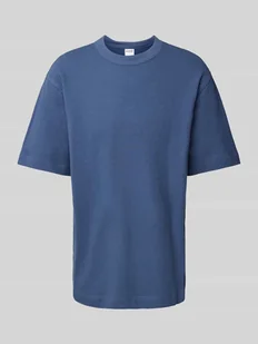 T-shirt o kroju relaxed fit z okrągłym dekoltem - Koszulki męskie - miniaturka - grafika 1