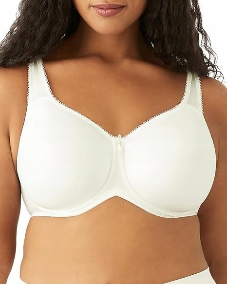 WACOAL BIUSTONOSZ USZTYWNIANY GŁADKI BIAŁY 70E 6FA