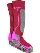 Skarpetki damskie - CMP Skarpety narciarskie w kolorze różowo-czerwonym - miniaturka - grafika 1