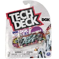 Samochody i pojazdy dla dzieci - Tech Deck deskorolka fingerboard DGK kolorowa + naklejki - miniaturka - grafika 1