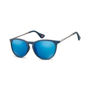 Damskie okulary przeciwsłoneczne lustrzanki MS24D - Okulary przeciwsłoneczne - miniaturka - grafika 1