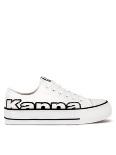Kappa Trampki YL201409 Biały - Trampki damskie - miniaturka - grafika 1
