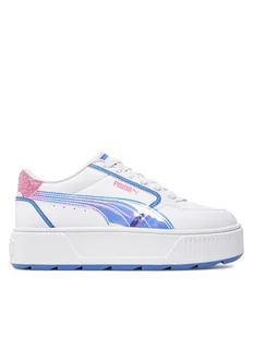 Puma Sneakersy Karmen Rebelle Deep Dive Jr 395453-01 Biały - Buty dla dziewczynek - miniaturka - grafika 1