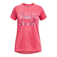 Koszulki dla dziewczynek - Koszulka dziewczęca Under Armour Tech BL Twist SS - miniaturka - grafika 1