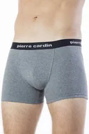 Majtki męskie - Bokserki Pierre 2packCardin szary czarny XXL - miniaturka - grafika 1