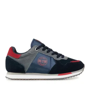 Sneakersy Big Star Shoes GG274A055 Granatowy - Sneakersy damskie - miniaturka - grafika 1