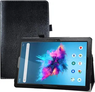 ETUI MATRIXPAD S30 CZARNE PROSTE ZAMYKANE Z KLAPKĄ IMITACJA SKÓRY SOLIDNE - Etui do tabletów - miniaturka - grafika 1