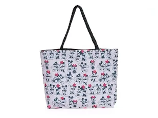 Disney Tote Travel Bag Mickey and Minnie Mouse Print - Torebki damskie - miniaturka - grafika 1