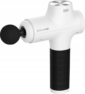 Masażer Teesa Pistolet do masażu TEESA RELAX GUN MG60, 8 nakładek, biały - Masażery - miniaturka - grafika 1