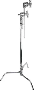 Statyw oświetleniowy Kupo CT-20MK 20" Master C-Stand with Turtle Base Kit - Silver - Statywy i uchwyty do lamp - miniaturka - grafika 1