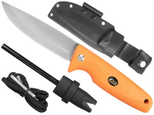 Eka INNY Nóż o stałej klindze Nordic W12 pomarańczowy (734302) 734302 - Noże - miniaturka - grafika 1