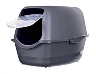 Kuwety dla kotów - DIAMENTIQ BAYA antracyt - kuweta dla kota - miniaturka - grafika 1