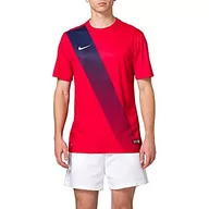 Koszulki i topy damskie - Nike Short Sleeve Top Sash Jsy czerwony Rot (University Red/Midnight Navy/Football White) X-L - miniaturka - grafika 1