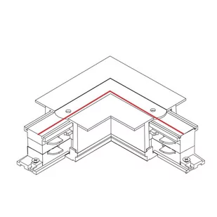 Nowodvorski Łącznik kątowy CTLS RECESSED POWER L CONNECTOR RIGHT L-R 8231 8231 - Akcesoria do oświetlenia - miniaturka - grafika 1
