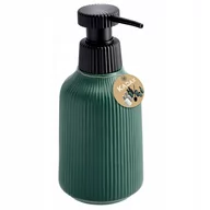 Akcesoria łazienkowe - Dozownik na mydło w płynie Mataro 200 ml, zielony - miniaturka - grafika 1
