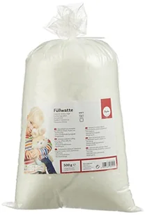 RAYHER HOBBY Rayher watą poliestrową hochflauschig 500 G worek, prać w temperaturze 95 stopni, wypełnienie 100% poliester 30195000 - Akcesoria rzeźbiarskie - miniaturka - grafika 1