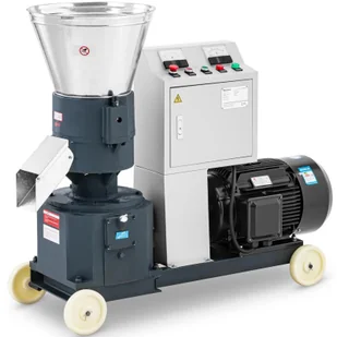 Peleciarka granulator maszyna do pelletu trocin paszy mobilna 15 kW 400 V 600 kg/h śr. 260 mm - Inne urządzenia handlowo-usługowe - miniaturka - grafika 1