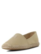 Espadryle damskie - Tommy Hilfiger Damskie espadryle Kobiety Tekstylia beżowy jednolity, 41 - miniaturka - grafika 1