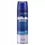 Kosmetyki do golenia - Gillette Series Hydratant nawilżający żel do golenia 200ml - miniaturka - grafika 1