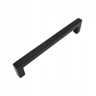 Meble modułowe i akcesoria - Uchwyt meblowy klasyczny 160 mm czarny Metalowy uchwyt do szafki szuflady - miniaturka - grafika 1