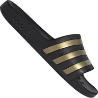 Klapki i japonki męskie - Adidas Klapki męskie Adilette Aqua czarne r. 39 1/3 EG1758 - miniaturka - grafika 1