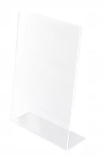 Q-CONNECT Podstawka z plexi , 150x210mm, transparentna KF18033 - Ramki na zdjęcia - miniaturka - grafika 2