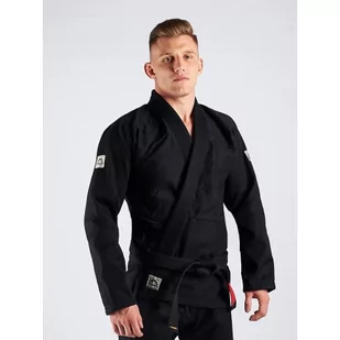 Manto Kimono Base 2.0 Bjj Gi Jiu Jitsu Czarne - Kimona, stroje i obuwie - miniaturka - grafika 1
