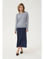 Koszulki i topy damskie - Cream Koszulka "Amma" w kolorze antracytowo-białym - miniaturka - grafika 1